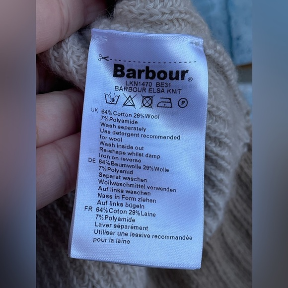 BARBOUR ELSA KNIT - Jumper size 12 - Picture 8 of 14